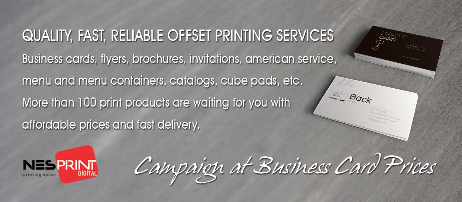 Business Card | Brochure | Printing House | Promotion | Digital Printing